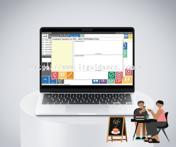 Menu Customization for Cafe and Bistro POS System Software 