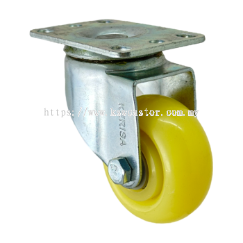 KERISA Light Medium Duty Top Plate PP Castor KRS-36075SWPP