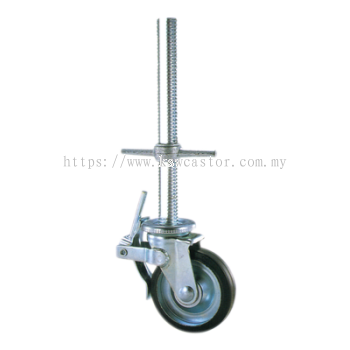 NANSIN Scaffolding Castors Adjustable Scaffolding with Lock Rubber Castor NSG-SCJ150VS-W21