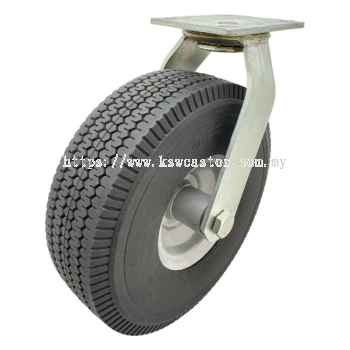 KERISA Pnuematic Wheel & Castors Top Plate Foam Wheel Castor KRS-MCPU-1040-S