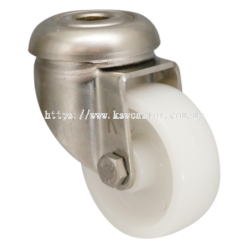 DENLY Light Duty Bolt Hole Stainless Steel PP Castor (DL-E12PPP050H)