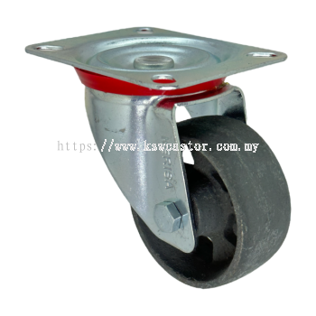 KERISA LIGHT DUTY TOP PLATE CAST IRON CASTOR (KRS-17080S)