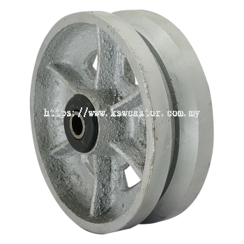 GLOBE HEAVY DUTY V GROOVE STEEL WHEEL (GB-4404483)