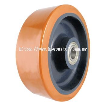 HERDAR Heavy Duty Polyurethane (PU) Mold On Cast Iron Wheel (HD-2WEU1550B4)