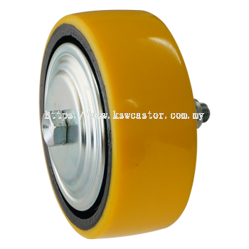 HERDAR HEAVY DUTY YELLOW PU WHEEL ONLY (HD-A620UC)