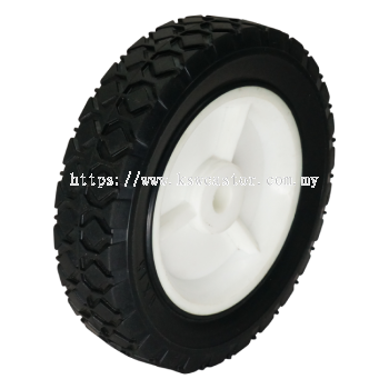 KERISA Light Duty Mold On Polypropylene Core Rubber Wheel (KRS-410125)