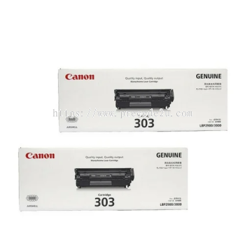 Canon CART 303 Original Toner Twin Pack (for LBP-2900/3000)
