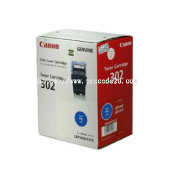 Canon CART 302 CYAN Original Colour Toner (for LBP-5960/5970)