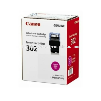 Canon CART 302 MAGENTA Original Colour Toner (for LBP-5960/5970)