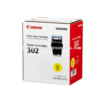 Canon CART 302 YELLOW Original Colour Toner (for LBP-5960/5970)
