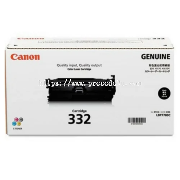 Canon CART 332 BLACK Original Colour Toner (for LBP-7780Cx)