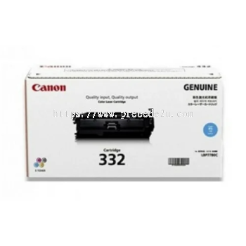 Canon CART 332 CYAN Original Colour Toner (for LBP-7780Cx)
