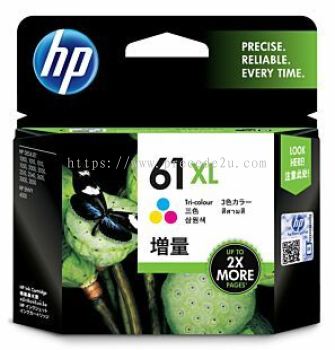 HP 61XL High Yield Tri-color Original Ink Cartridge