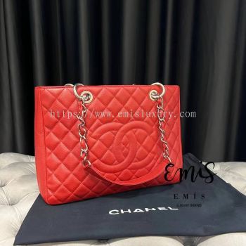 CHANEL CAVIAR GRAND SHOPPING TOTE SHW