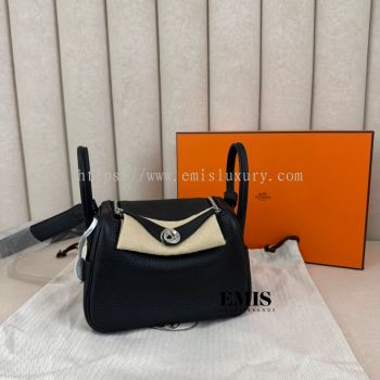Hermes Mini Lindy Black- Brand New Luxury Bag