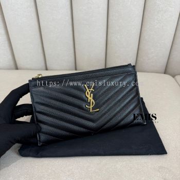 Ysl Bill Pouch- Preloved Luxury Wallet
