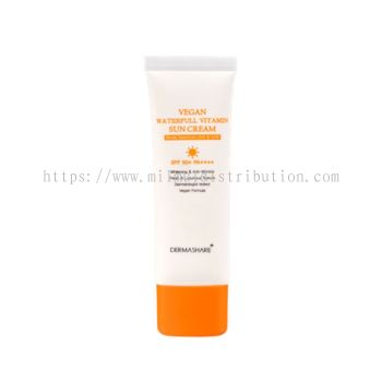 Waterfull Vitamin Sunscreen SPF50   维C锁水防晒霜  150ml