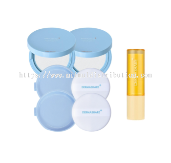 Sunscreen Tone Up Cushion SPF50+ &  Refill pack  SET_ BUY 2 get FREE 1 Honey Lipbalm  蜂胶提亮防晒气垫霜2入 赠蜂蜜润唇膏