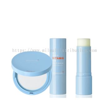 Sunscreen Cushion SPF50 & Sunscreen Multi Balm SPF50+  蜂胶提亮气垫防晒霜 & UV多功效防晒棒 优惠套装