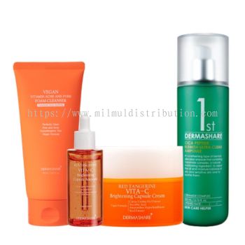 Vit C Whitening Care Set of 4 维C白皙透亮护肤系列4件套