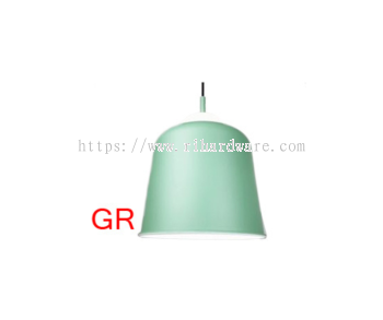 MODERN DECORATIVE PENDANT LAMP - 10153/1P-GN