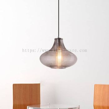 DISTRICT SATIN GLASS PENDANT LAMP - 13601-1P