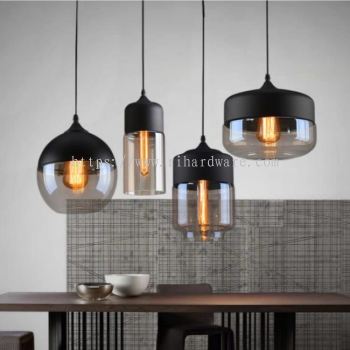 DISTRICT SATIN GLASS PENDANT LAMP - 11687/1C-P