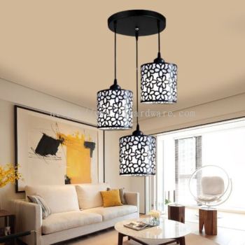 Modern Decor Pendant Hanging Lights - 14015/3P