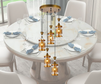 Modern Decor Pendant Hanging Lights - 14590/5P