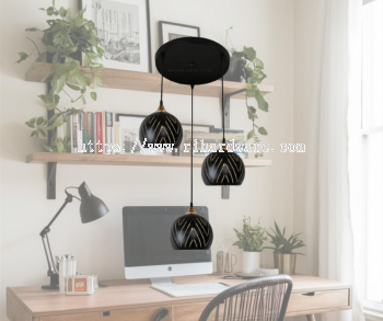 Modern Decor Pendant Hanging Lights - 14885/3P