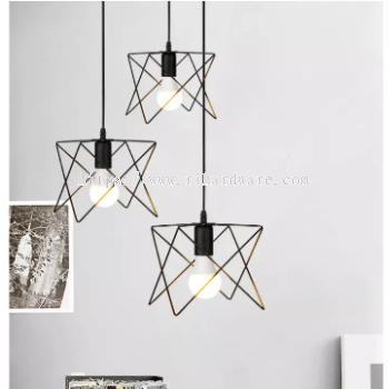 Modern Decor Pendant Hanging Lights - 13804/3P