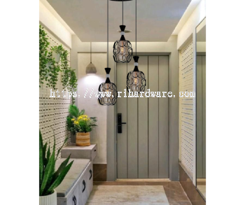 Modern Decor Pendant Hanging Lights - 12786/3P