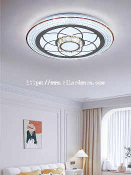 Modern LED Ceiling Light with 3 Color Changing - 13920-C