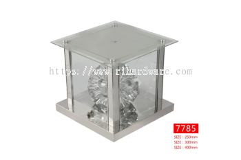 MODERN GLASS PILLAR LIGHT OUTDOOR GATE LAMP  - 7785