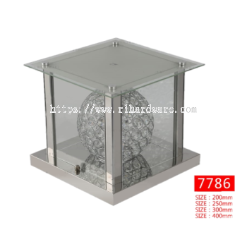 MODERN GLASS PILLAR LIGHT OUTDOOR GATE LAMP  - 7786