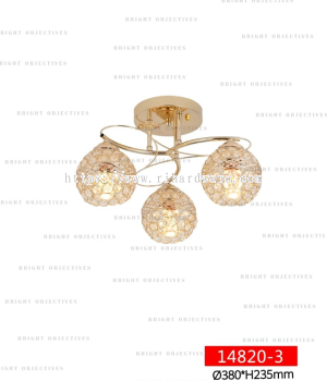 Modern Simple Ceiling Lamp - 14820/3C