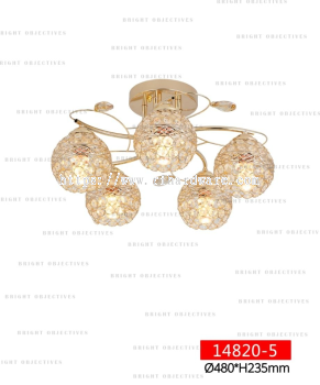 Modern Simple Ceiling Lamp - 14820/5C