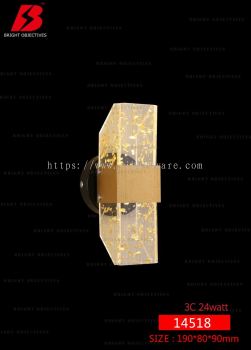 Modern Lighting Simple Wall Lamp with 3 color light - 14518