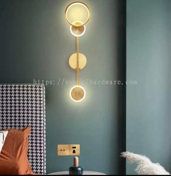 Modern Lighting Simple Wall Lamp with 3 color light - 15280