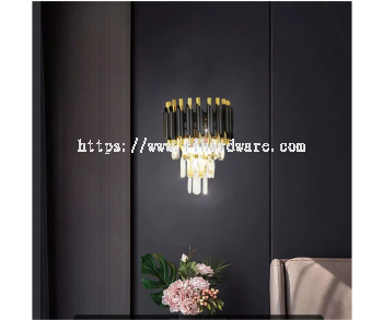 Modern Luxury Crystal Wall Lamp - 14800/2