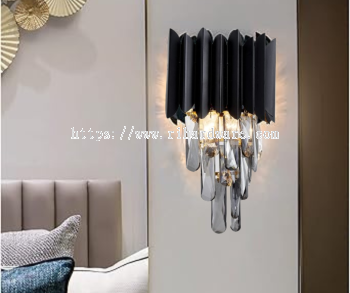 Modern Luxury Crystal Wall Lamp - 13818/2