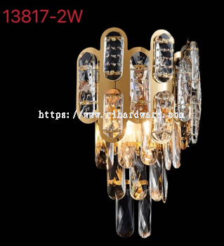 Modern Luxury Crystal Wall Lamp - 13817