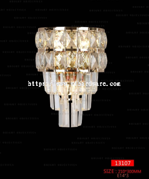 Modern Luxury Crystal Wall Lamp - 13107