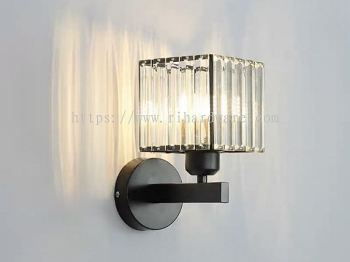 MODERN LUXURY INDOOR CRYSTAL WALL LAMP - 13138/1W