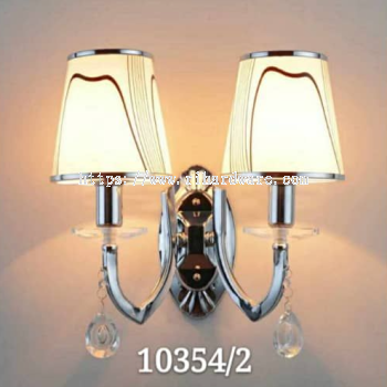 MODERN LUXURY INDOOR GLASS WALL LAMP - 10354/2