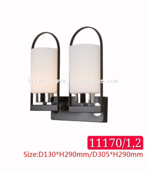 MODERN LUXURY INDOOR GLASS WALL LAMP - 11170/2