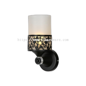 MODERN LUXURY INDOOR GLASS WALL LAMP - 12634/1