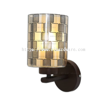 MODERN LUXURY INDOOR GLASS WALL LAMP - 14004/1