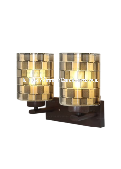 MODERN LUXURY INDOOR GLASS WALL LAMP - 14004/2