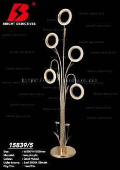STAND LAMP WITH 3 COLOR LED - 15839